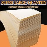 Fandamei 6 Pack A5 Refills 270 Sheets 540 Pages 8mm Ruled 6-Hole Loose Leaf view 5