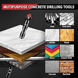 AIMLENTOOL 10PCS Masonry Drill Bit