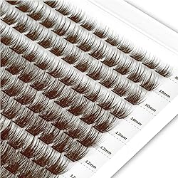 Brown Lash Clusters, 156 Clusters Brown Lash