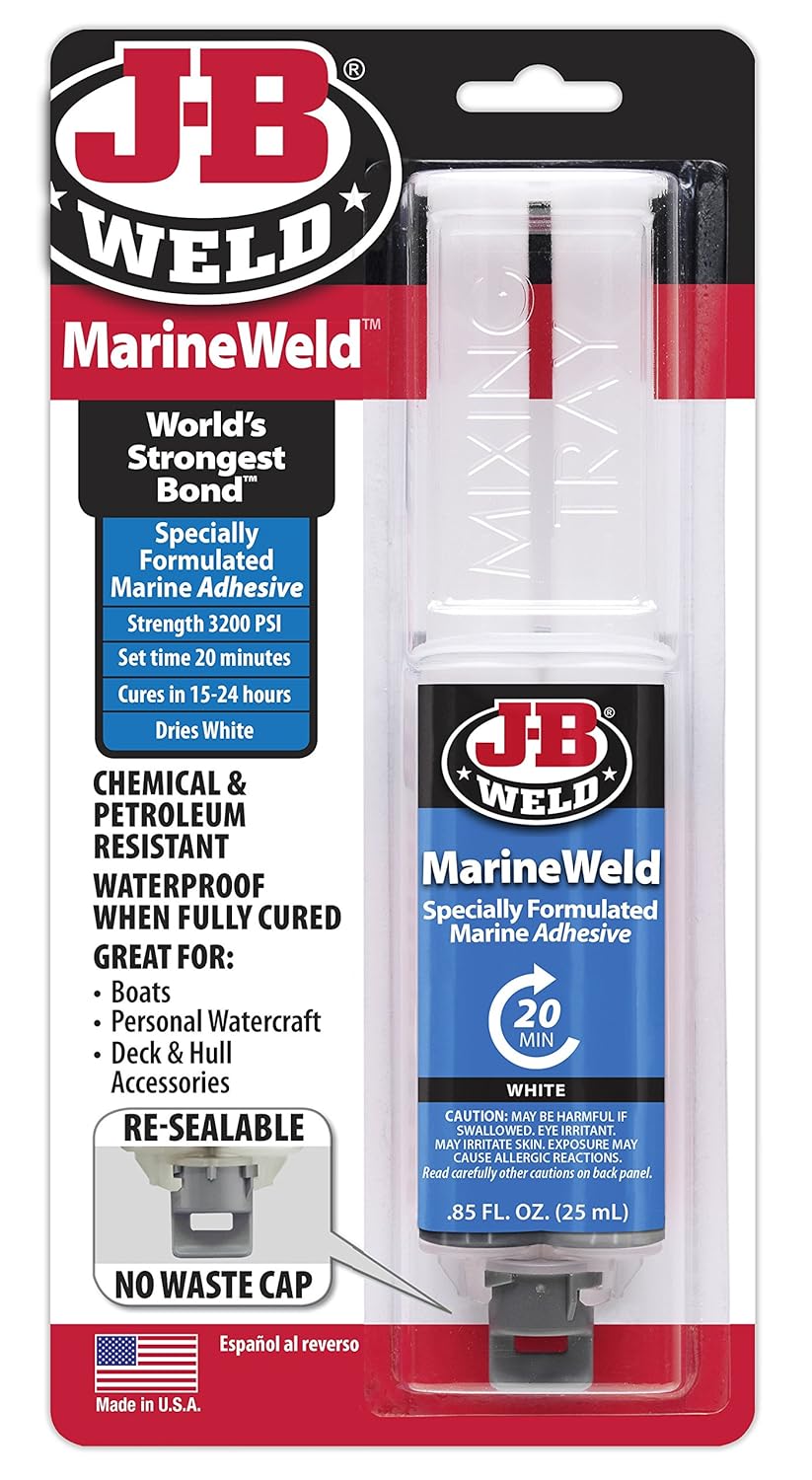 J-B Weld 50172 25 ml. MarineWeld Syringe, 7.5d-1 Fluid_Ounces