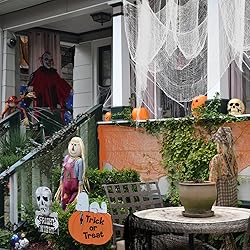 Qtisky Set of 5 Halloween Creepy Gauze Cloth