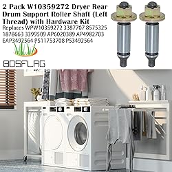 BOSFLAG 2 Pack W10359272 dryer rear drum support