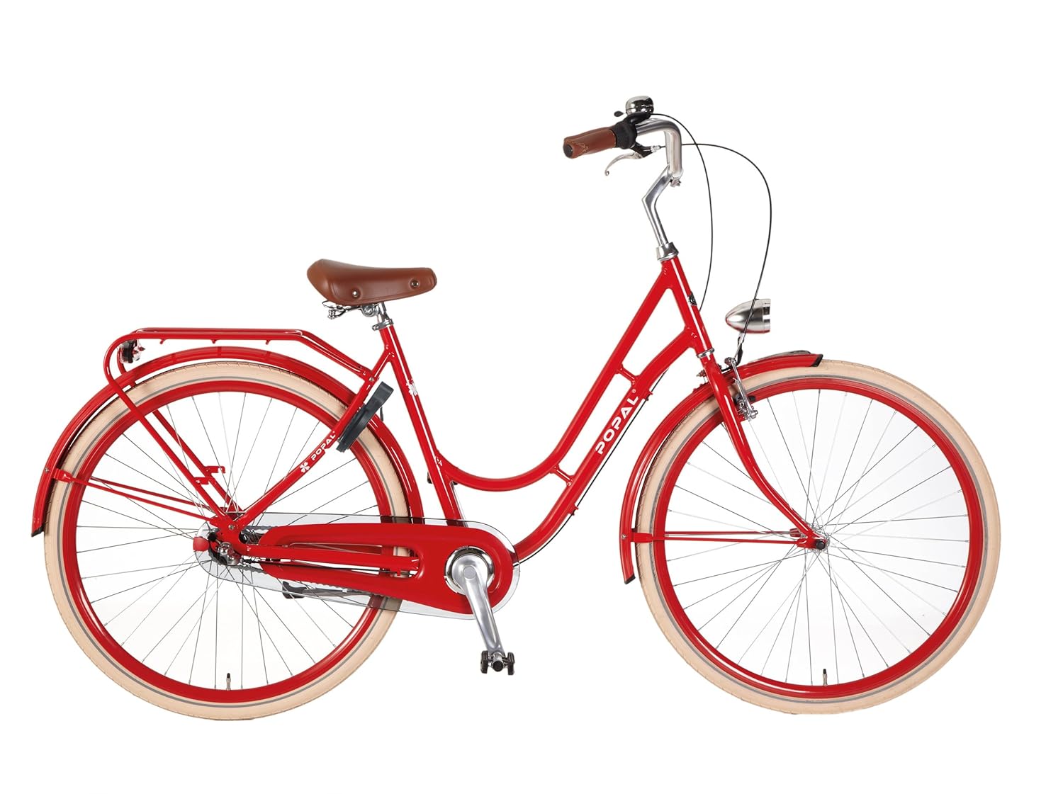 Retro Style Red Womens Dutch Bike Omafiets Ladies Bike with Aluminium
