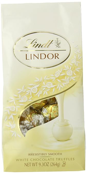 Lindt lindor White chocolate truffles (037466054896)