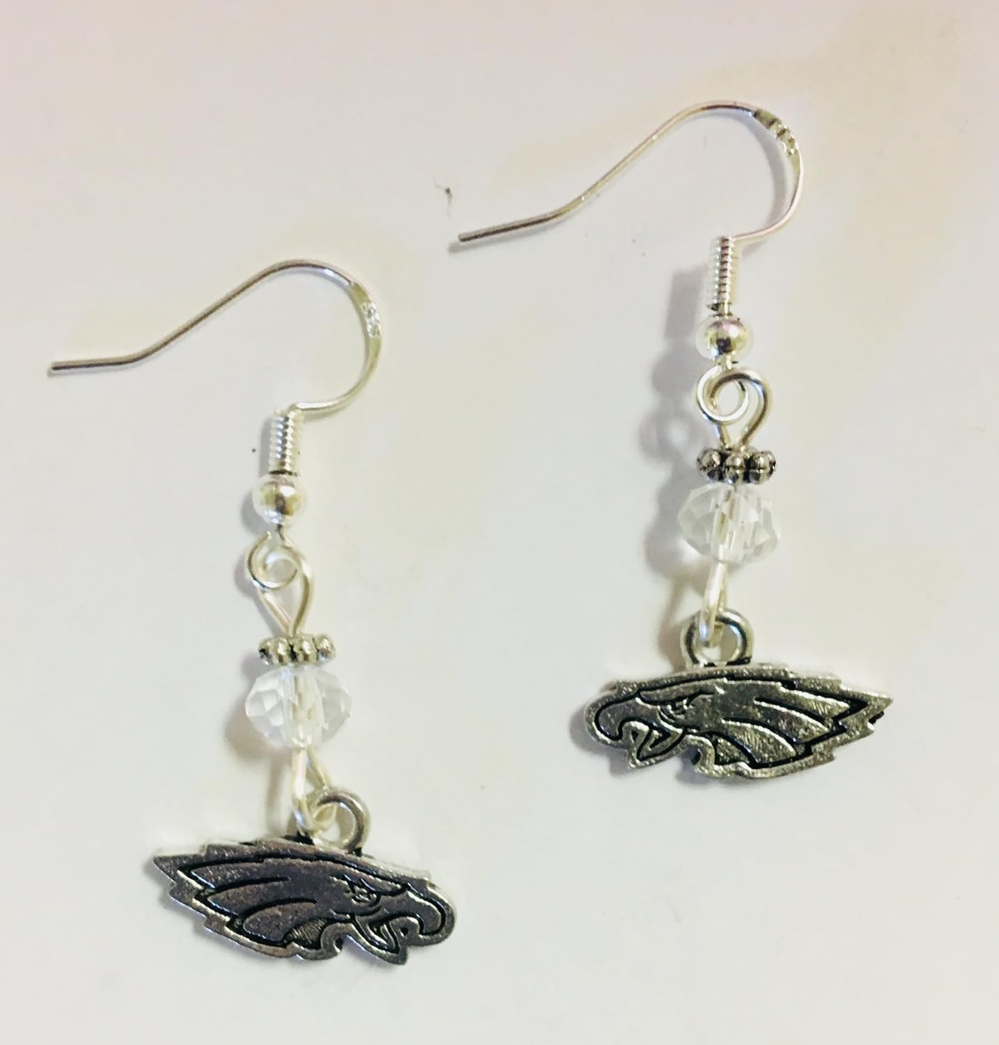 Amazon.com: American Eagle Charm Earring, on sterling silver earwires