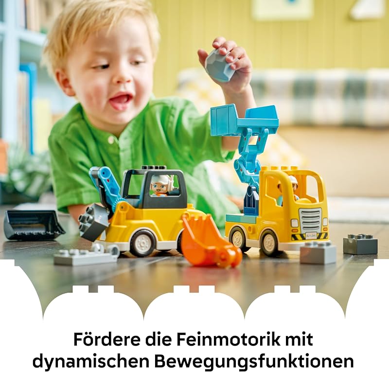 DUPLO Baufahrzeuge – 3-in-1-Set 10475