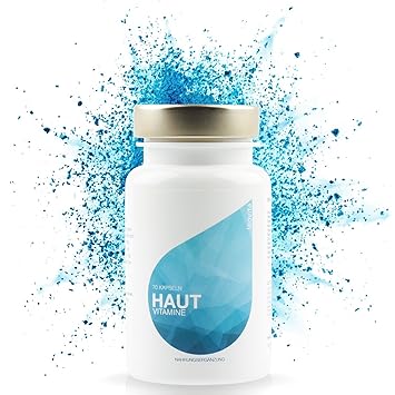 LEOVita Haut Vitamine • für ein schönes Hautbild • Bitotin, Vitamin B2, Vitamin A und Zink • 70 Kapseln • 100% Vegan • herges