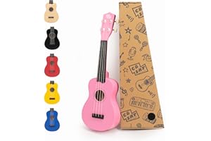 CB Sky Soprano Ukulele 21"/53cm beginners, students kids guitar (Pink)