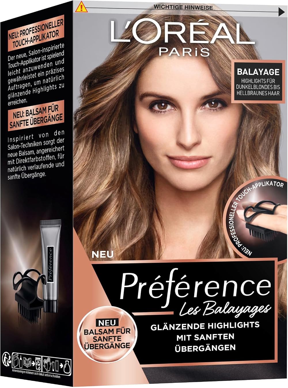 L'Oreal Paris Preference Balayage Hair Colour for Dark Blonde to Light Brown