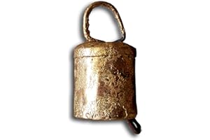 INDIA ARTS Tin Bells - 2"H - Dozen