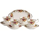 Royal Albert Old Country Roses 9-Piece Tea Set