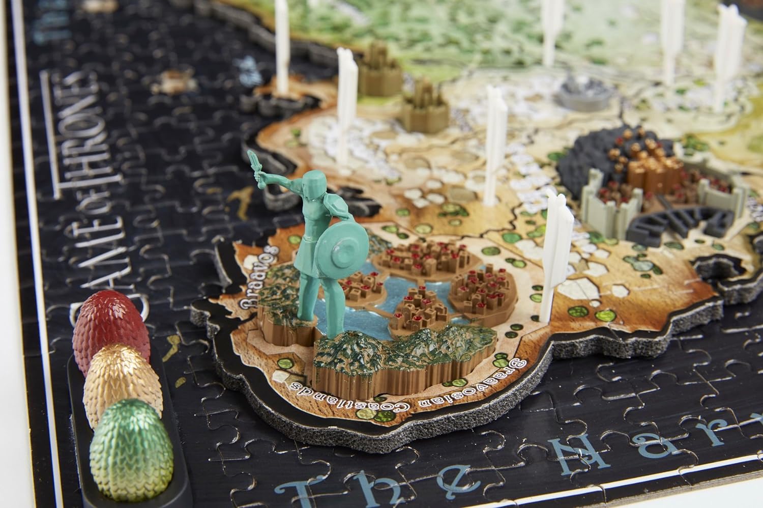 game of thrones 4d puzzle of westeros & essos