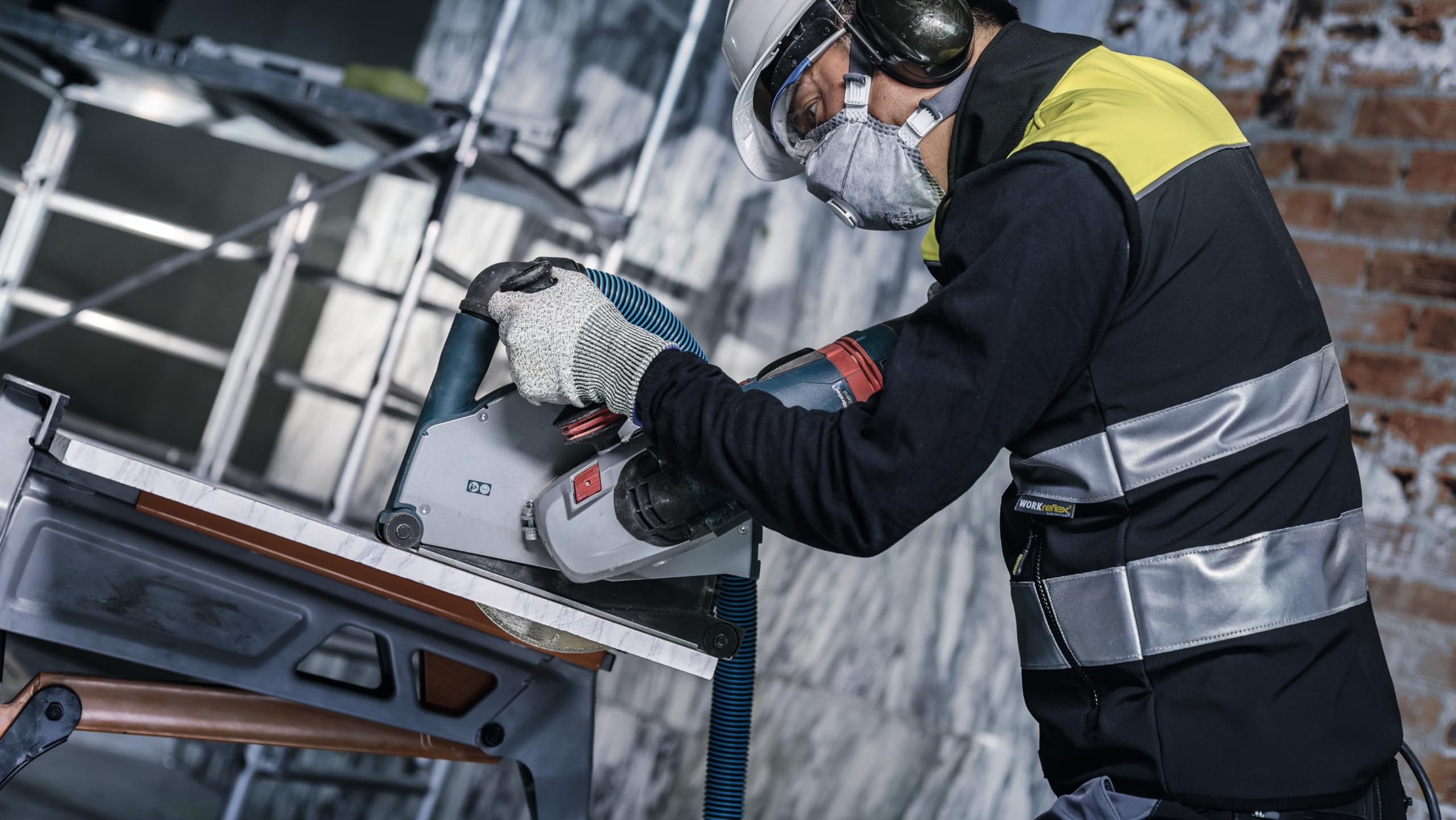 Bosch 1x PRO Marble Diamanttrennscheiben für 25,4‑mm-Bohrung und Tisch‑ und Benzinsägen (für Weichgestein, Marmor, Ø 300 mm, Professional Zubehör Tischkreissäge, Benzinsäge) 5