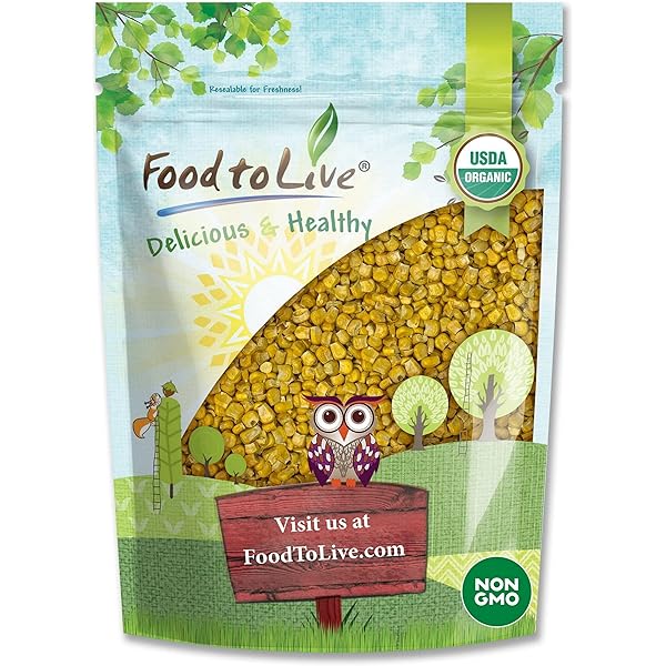 Amazon.com : Food to Live Super Sweet Corn Kernels, 2 Ounces