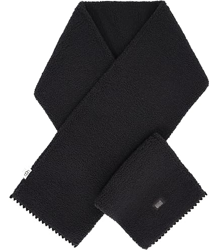Amazon.com: UGG Womens Uggfluff Scalloped Hat Black One-Size  display picture 2