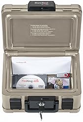 FireKing SureSeal Fire Safe with Key Lock, 1 Half