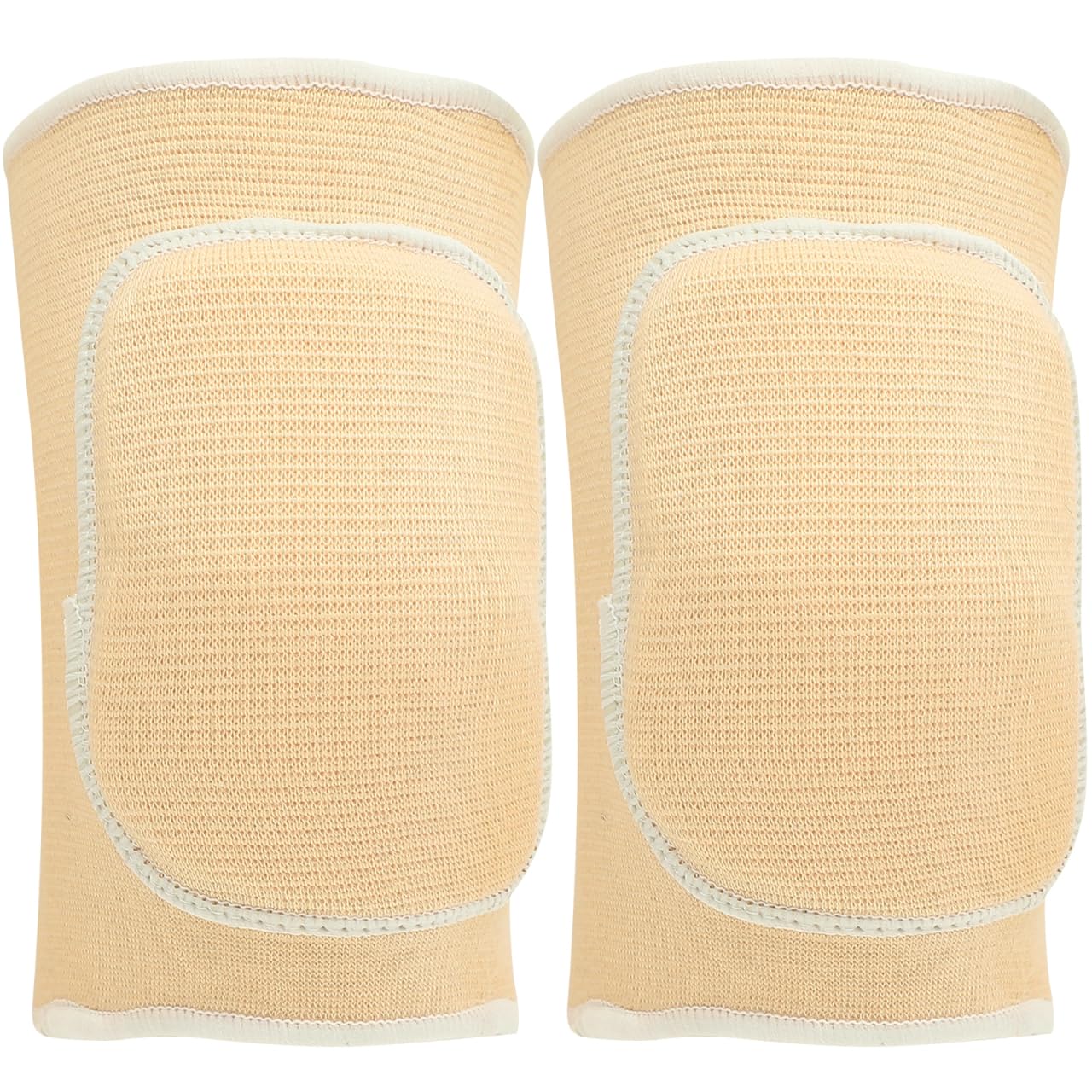 Gogogmee Sponge Knee Pads for Sports and Dance Non-Slip Protector for Volleyball Yoga Running and Daily 9X5 Inch Comfortable Elastic Cover for Adults and Youth