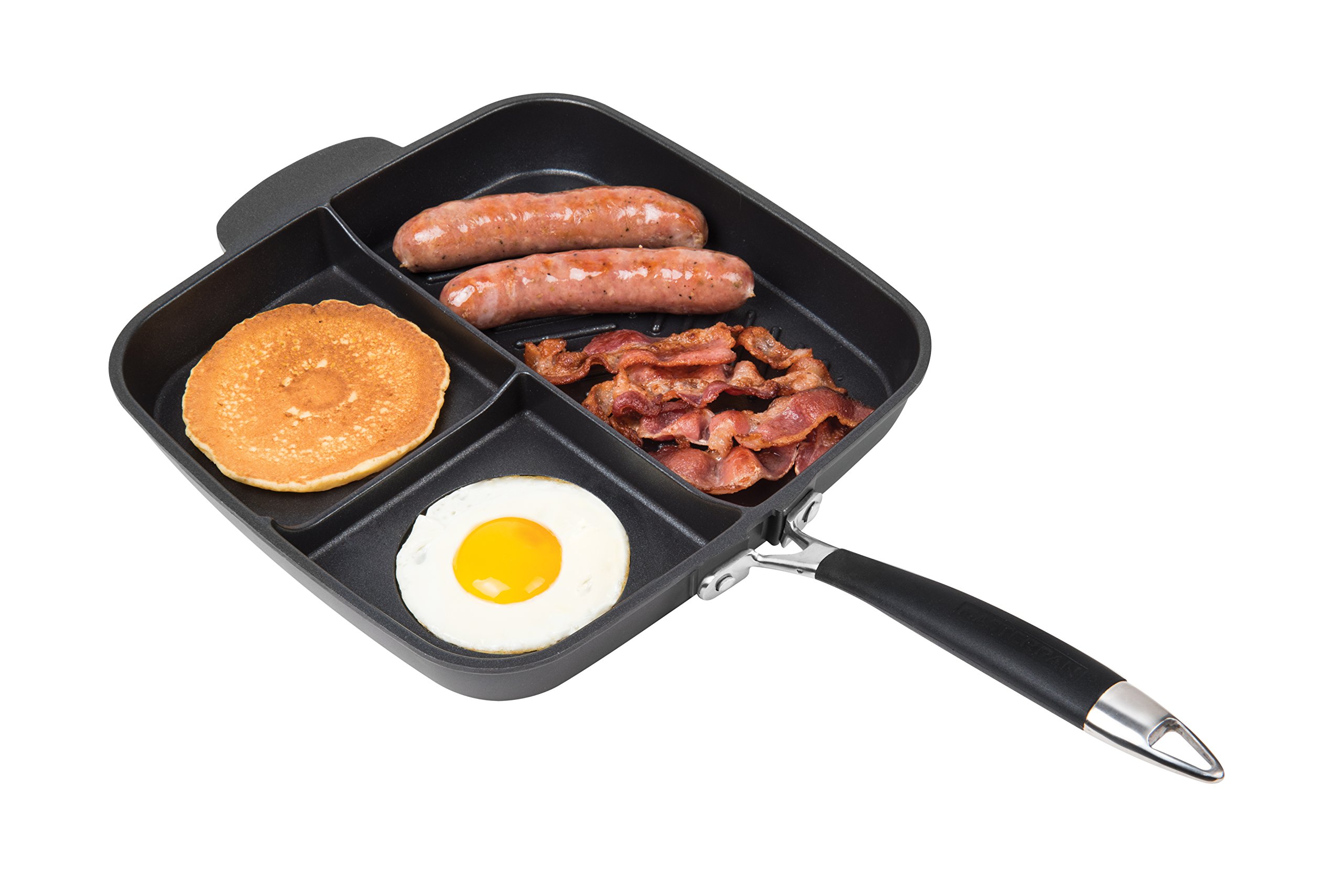 Masterpan 3 Series Pan with Ergonomic Handle, Black