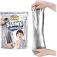 Oosh Slime Large Foilbag 800g (Silver) by ZURU, Gooey Slime and Epic Stretchy Slime for Girls and for Kids