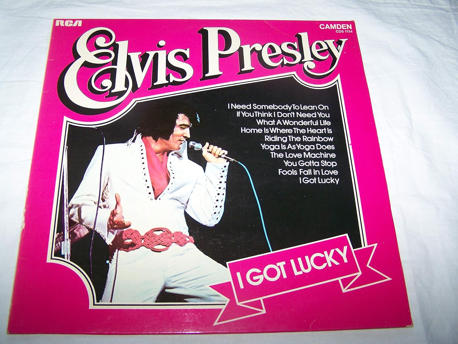 Elvis Presley I Got Lucky Lp