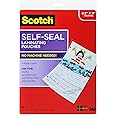 Scotch Self-Seal Laminating Pouches, 9.0 in x 11.5 in Letter Size, Easy to Use and No Laminator Needed, 10 Pack
