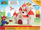Nintendo Super Mario Deluxe Mushroom Kingdom Castle Playset with Bowser Figure view 6