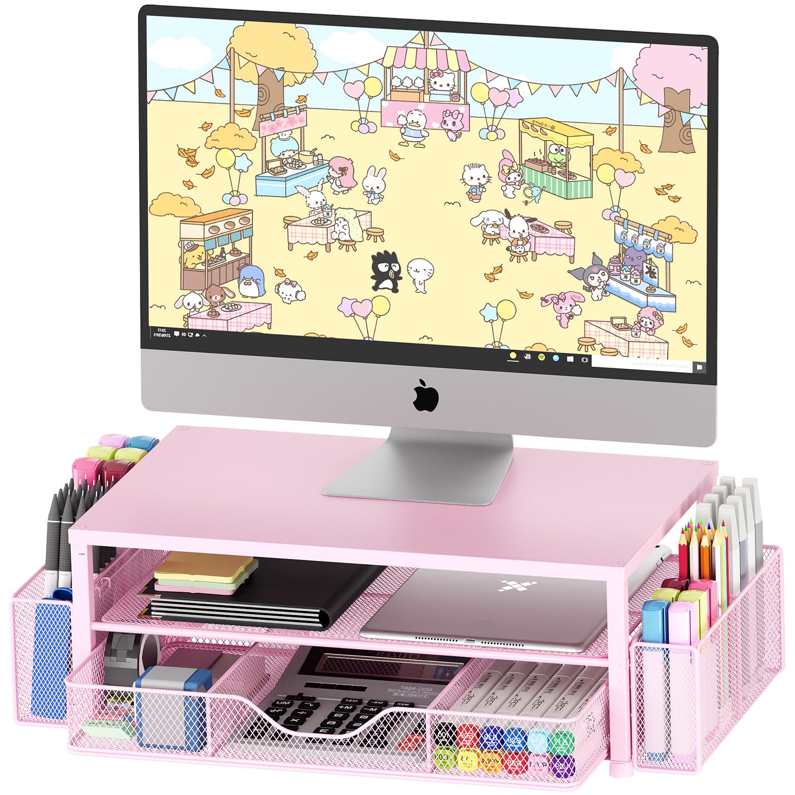 OPNICE Desk Organizers and Accessories, 2-Tier