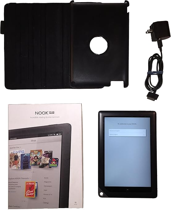 Amazon Com Barnes Noble Nook Hd Tablet 32gb Slate Bntv600