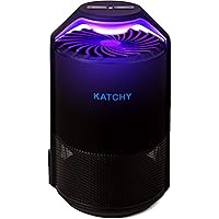 KATCHY Automatic Indoor Insect and Flying Bugs Trap, Fruit Fly Gnat Mosquito Killer with UV Light Fan, Sticky Glue…