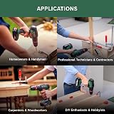 Bosch 34pc X-Line Drill and Screwdriver Bit Set Wood Masonry Metal view 6