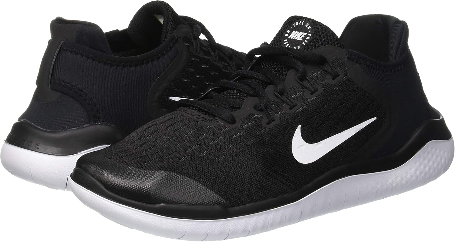 Nike Jungen Free Rn 18 Gs Laufschuhe Schwarz Black White 003 36 5 Eu Amazon De Schuhe Handtaschen
