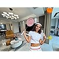 Shaushing Rebound Badminton Trainer,Self Training Badminton,Automatic,Remote Control Height Adjust,5Pcs