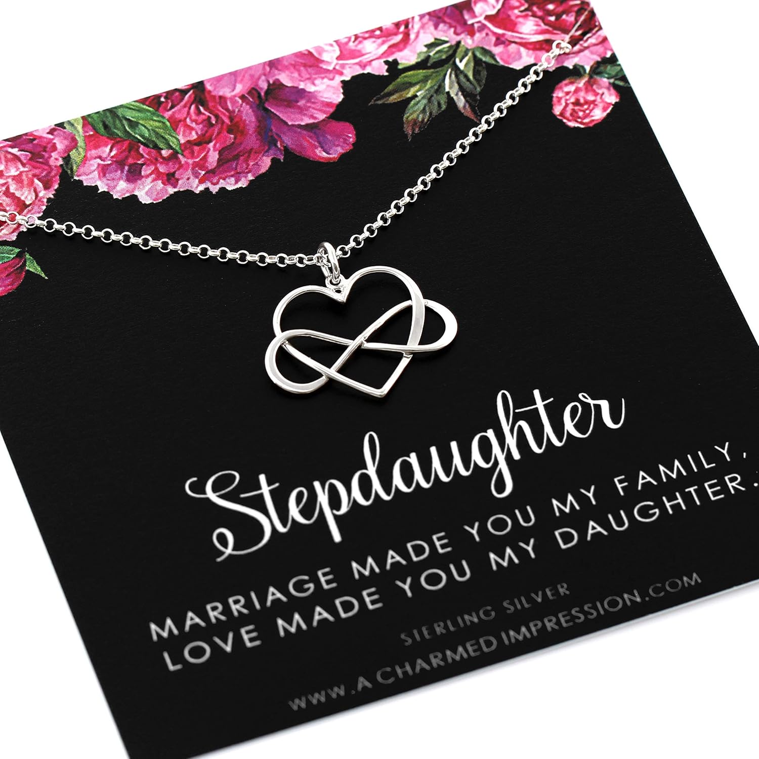 step daughter infinity necklace