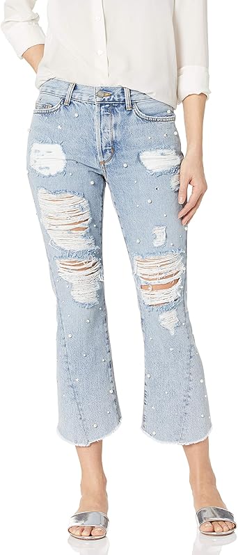 silver twisted jeans