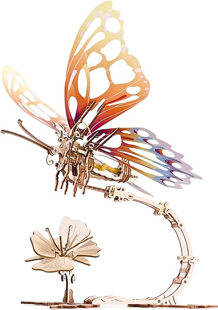 Amazon | Ugears Butterfly 3D機械モデル 