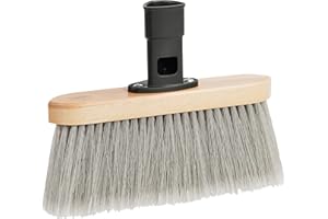 SWOPT Premium Smooth Surface Straight Broom Head — Cleaning Head Interchangeable with All SWOPT Cleaning Products for More Efficient Cleaning and Storage — Picks Up Fine Particles and Pet Hair