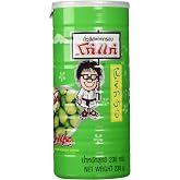 KOH KAE Peanuts Wasabi. Crackers, Peanuts, Nori, Wasabi Flavor 230 G / Cans Made in Thailand