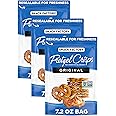 Snack Factory Original Pretzel Crisps, Non-GMO, 7.2 oz Resealable Bag (Pack of 3)
