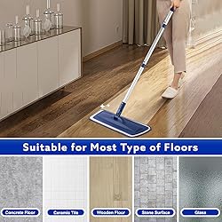 Microfiber Mop for Cleaning Floors, Extendable