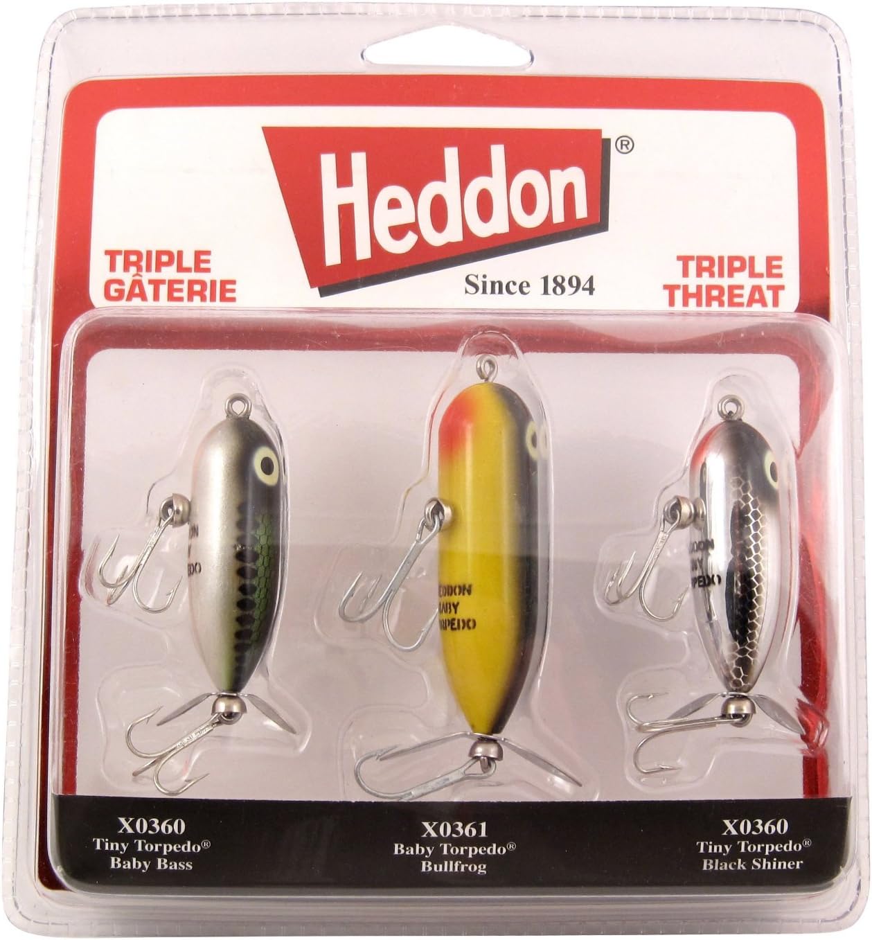 Amazon Heddon スウィッシャー３点セット 並行輸入品 Heddon ルアー