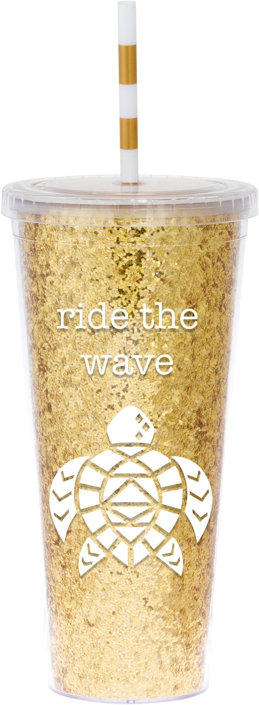 Karma Gifts Glitter Tumbler, Turtle