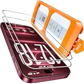 TOCOL for iPhone 18 Pro Screen Protector, Easy Installation | Bubble-Free, 9H+ Tempered Glass, 8FT Military Grade Shatterproof, Anti-Scratch, Case Friendly HD Clear 6.3" 2 Pack
