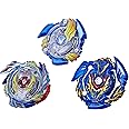 BEYBLADE Burst Evolution Trio Valtryek 3-Pack - Genesis Valtryek V3, Sword Valtryek V5, Valtryek V2 Attack-Type Battling Game Top Toys (Amazon Exclusive)