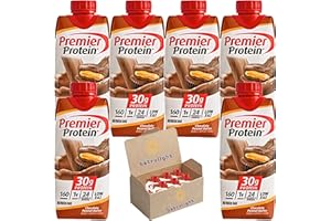 Protein Shake| Our premier Flavor Chocolate Peanut Butter has 30g Protein, 1g Sugar, 24 Vitamins & Minerals, Nutrients to Support Immune Health | 11 Fl Oz Pack of 6 | Every Order is Elegantly Packaged in a Signature BETRULIGHT Branded Box!