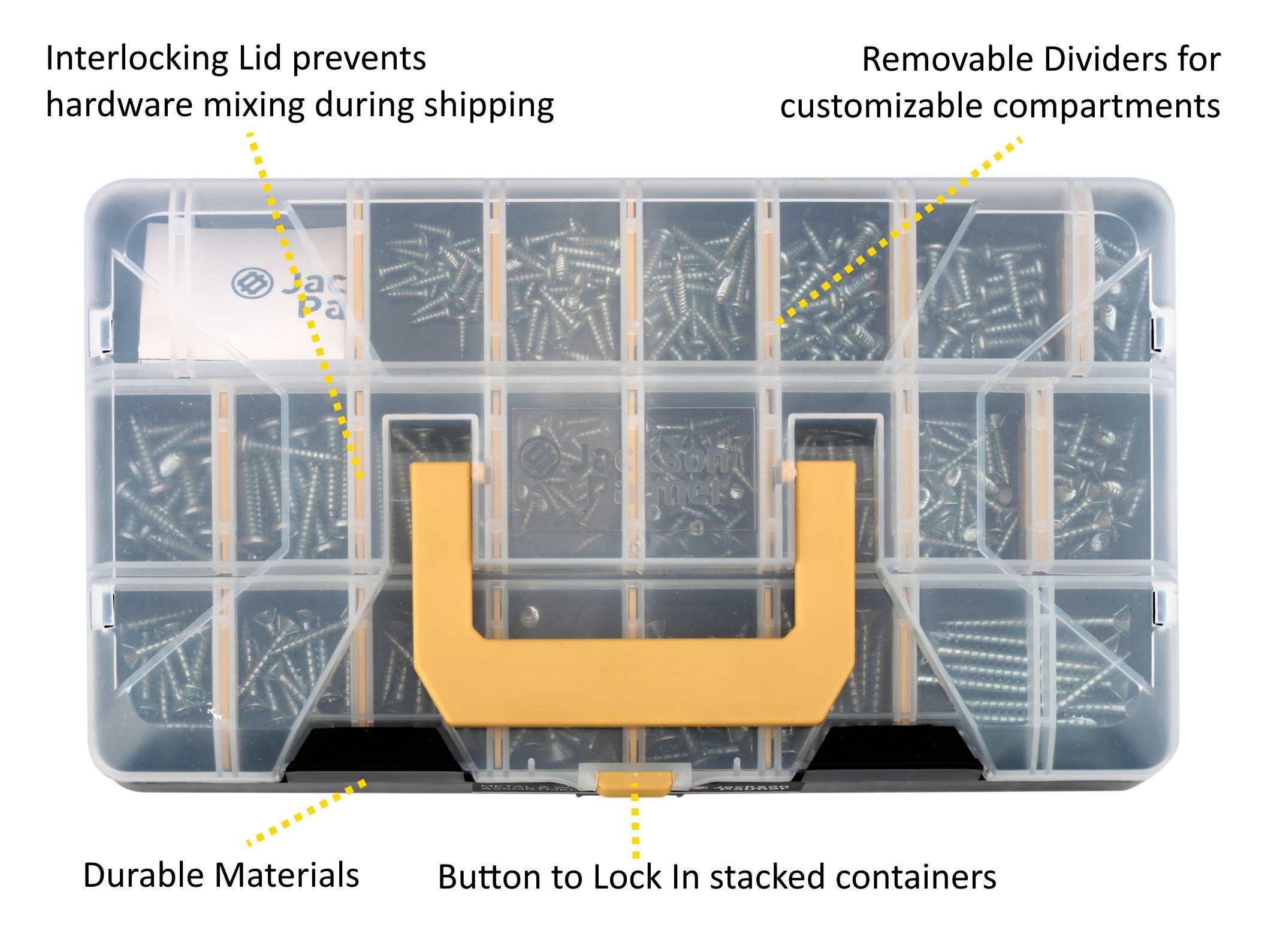 Mua JACKSON PALMER 1,300 Piece Hardware Assortment Kit with Screws