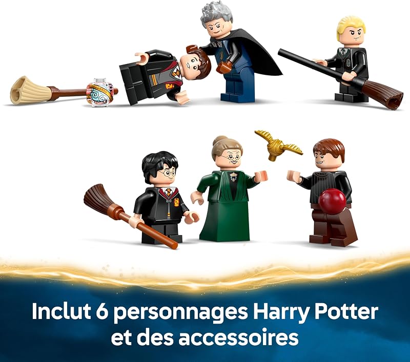 Harry Potter Le château de Poudlard : Les Cours de vol 76447