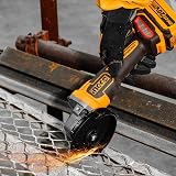 Ingco 115mm Cordless Brushless Angle Grinder 20V 9000RPM 2x4.0Ah Battery Set view 9