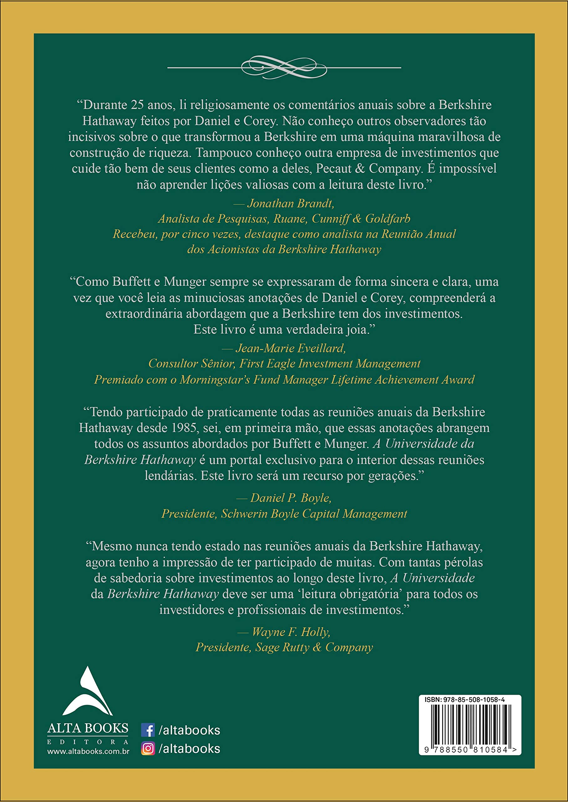 'A Universidade da Berkshire Hathaway' por Daniel Pecaut