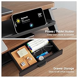 Dual Monitor Stand Riser,LED 2-Tier 39.3 Inch