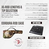 Rigged & Ready X5 Travel Fishing Combo - 2 Reels, 2 Rod Lengths view 6